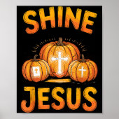 Kids Shine With The Light Of Jesus Funny Christian Poster (Voorkant)