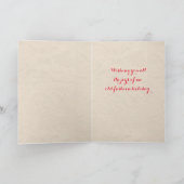 Kids Singing Christmas Card Feestdagen Kaart (Binnen)