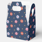 Kids Space Mini Pattern with Planets & Stars Bedankdoosjes (Geopend)