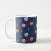 Kids Space Mini Pattern with Planets & Stars Koffiemok (Links)