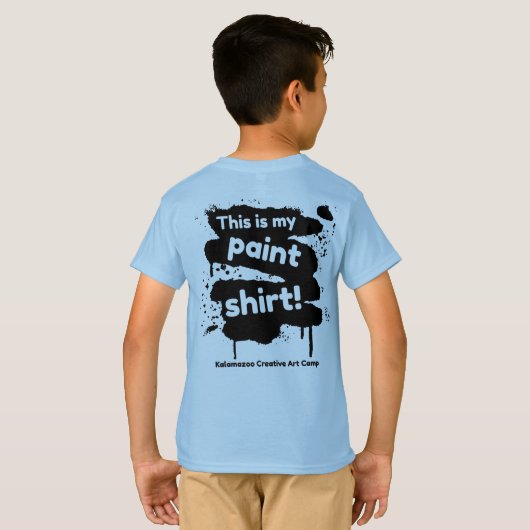 Kids T-Shirt (Achterkant volledig)