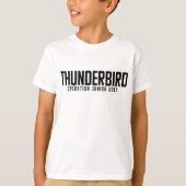KIDS T-SHIRT - 2026 Thunderbird Golf-sponsors (Voorkant)