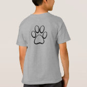 Kids T-shirt Large Logo (Achterkant)