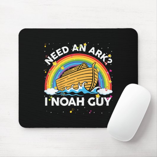 Kids Toddler Kid Need Ark I Noah Guy Christian Eas Muismat (Met muis)