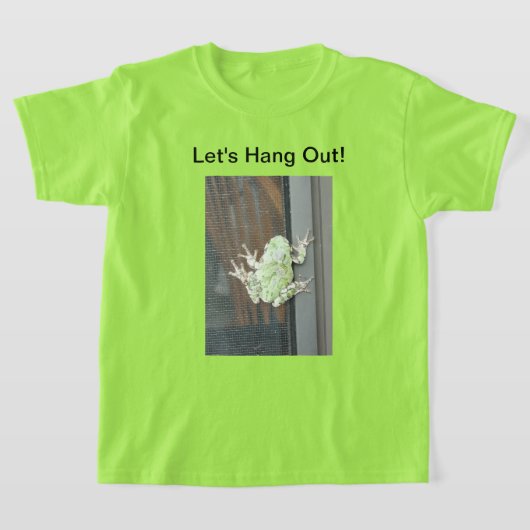 Kids Tree Toad Hanging Out T-Shirt (Laagn)
