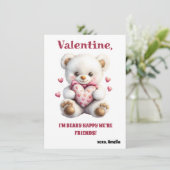 Kids Valentine’s Day Cards - Cute & Fun (Staand voorkant)