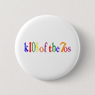 kIDS van de jaren 70 Ronde Button 5,7 Cm