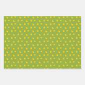 Kids Verjaardag Gingham Koe Chicks Boerderij Inpakpapier Vel (Voorkant 2)