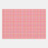 Kids Verjaardag Gingham Koe Chicks Boerderij Inpakpapier Vel (Voorkant)