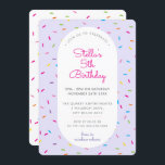 KIDS VERJAARDAG kleurrijke sproeiers grens paarse Kaart<br><div class="desc">door kat massard >> www.simplysweetPAPERIE.com <<< Een trendy uitnodigingsontwerp voor een VERJAARDAGSFEEST voor een trendy tiener TIP :: 1. Als u afbeeldingen en lettertypen wilt wijzigen/verplaatsen en meer tekst wilt toevoegen, klikt u op de knop "Aanpassen". - - - - - - - - - - - - - -...</div>