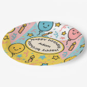  Kids Verjaardag Papier Bord Ontwerp (Gekanteld)