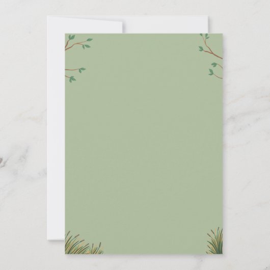 Kids Verjaardag uitnodiging, Custom Party Design Kaart (Achterkant)