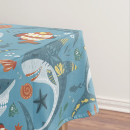 Kids Verjaardagscadeaus Nemo Fish Shark Shell Zee Tafelkleed