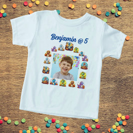 Kids Verjaardagsfeest T shirt Baby Dinosaur Theme
