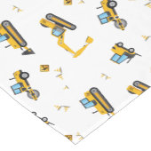 Kids Verjaardagsfeestje Decor Bouw Dump Truck Korte Tafelloper (Hoek)