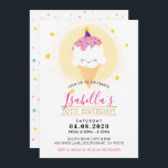KIDS VERJAARDAGSFEESTJE kawaii ijsje geel Kaart<br><div class="desc">door kat massard >>> kat@simplysweetPAPERIE.com <<< Originele illustratie door mij!!! Een super schattig, maar stijlvol ijs kegel thema uitnodiging ontwerp voor de VERJAARDAG van uw kind. Wow je vrienden en familie met dit kleine aantal ;D Setup als een sjabloon het is eenvoudig voor u om uw eigen gegevens toe te...</div>