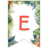 Kids Verjaardagsfeestje Oerwoud Safari Dieren voor Vlaggetjes (Derde vlag)