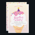 KIDS VERJAARDAGSFEESTJE UITNODIGEN retro-ijsje keg Kaart<br><div class="desc">door kat massard >>> www.simplysweetPAPERIE.com <<< Originele illustratie door mij!!! Een super schattig, maar stijlvol ijs kegel thema uitnodiging ontwerp voor de VERJAARDAG van uw kind. Wow je vrienden en familie met dit kleine aantal ;D Setup als een sjabloon het is eenvoudig voor u om uw eigen gegevens toe te...</div>