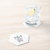 Kids VPK Girl First Day Little Miss VPK T-Shirt Kartonnen Onderzetters (Insitu)