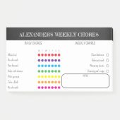 Kids Weekly Chores Notes (Voorkant)