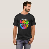 Kids Welcome Back To School First Day Of School Te T-shirt (Voorkant volledig)