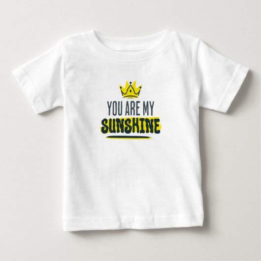 Kids "You Are My Sunshine" T-Shirt | Toddler Sun G (Voorkant)