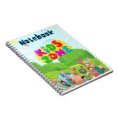 Kids Zone Cute Dino Notebook Notitieboek (Rechterzijde)
