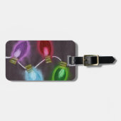 KidsArt voor CHOC - Shine Bright Christmas Lights Bagagelabel (Voorkant horizontaal)