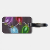 KidsArt voor CHOC - Shine Bright Christmas Lights Bagagelabel (Achterkant horizontaal)