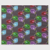 KidsArt voor CHOC - Shine Bright Christmas Lights Cadeaupapier (Vlak)