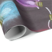 KidsArt voor CHOC - Shine Bright Christmas Lights Cadeaupapier (Rol Hoek)