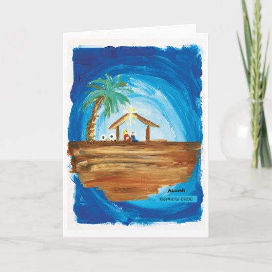 KidsArt voor CHOC - Vredeskaart voor de Aarde Kaart (Voorkant)