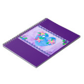 Kidskunst voor CHOC - Lente tijd hart Notitieboek (Linkerzijde)