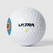 KIDULT - Een volwassene die een Kind in het hart i Golfballen (Logo)