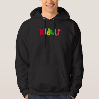 Kidult kleuren volwassen kinderen en volwassenen d hoodie