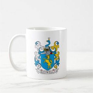 Kidwell Family Crest Koffiemok