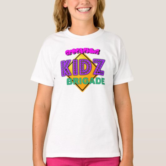 Kidz Brigade Grafisch T-shirt (Voorkant)
