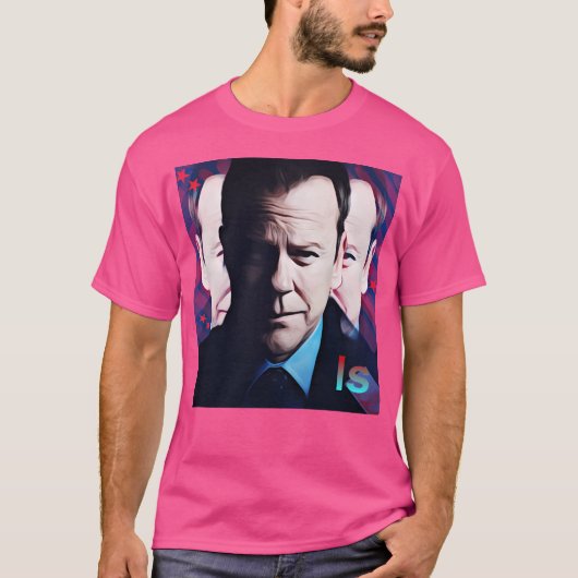 Kiefer Sutherland T-shirt (Voorkant)