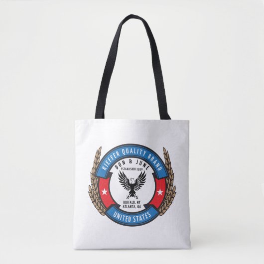 Kieffer Quality Merk Canvas tas (Voorkant)