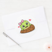Kiekeboe Baby Ronde Sticker (Envelop)