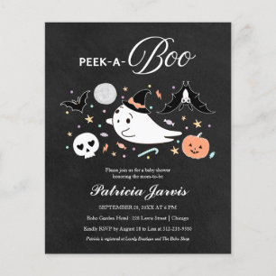 Kiekeboe Budget Halloween Baby Shower Uitnodiging