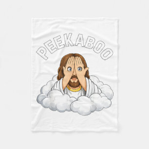 Kiekeboe Jezus Fleece Deken