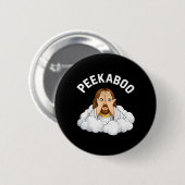 Kiekeboe Jezus Ronde Button 5,7 Cm (Voorkant /achterkant)
