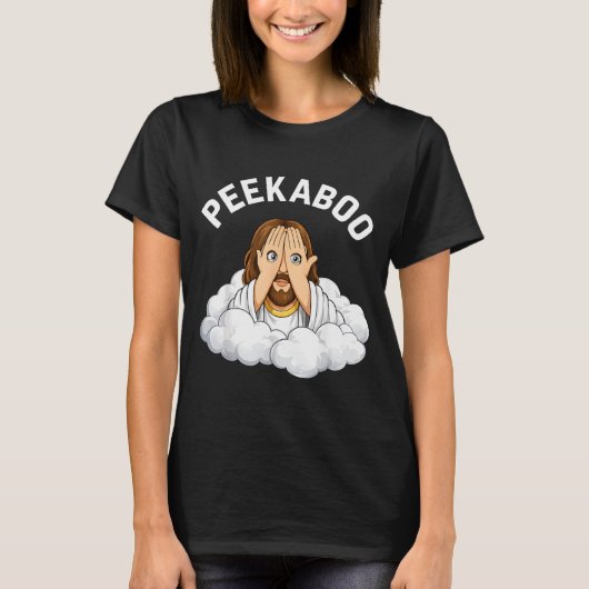 Kiekeboe Jezus T-shirt (Voorkant)