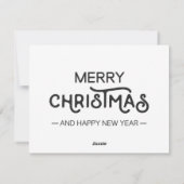 Kiekeboe Kersthert Feestdagenkaart (Achterkant)