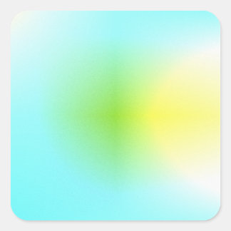 Kiekenblad Vierkante Sticker