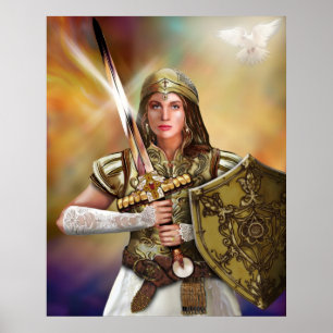 Kiekenbride van Christus Poster