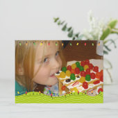 Kiekenlicht Gepersonaliseerd Holiday-fotokaart Feestdagenkaart (Staand voorkant)