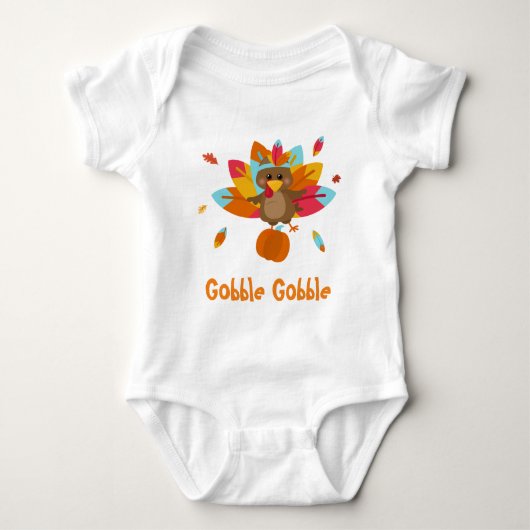 Kiekenpak Gobble gobble body suit girl Romper (Voorkant)