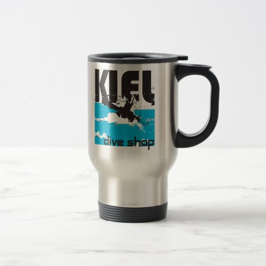 Kiel Dive Shop Travel Mug Reisbeker (Rechts)